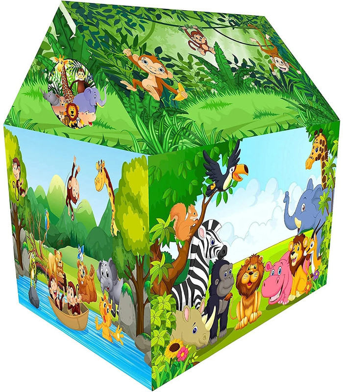 Nutriverse Letest Kids Play Tent Children Playhouse Light Weight(Green)