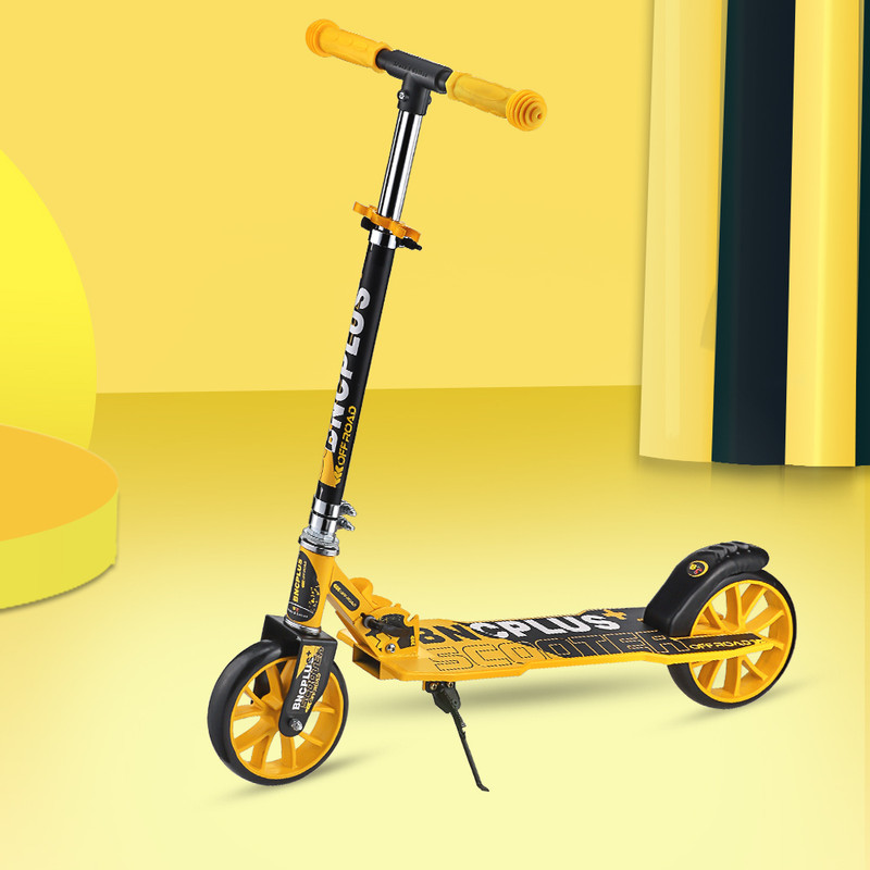 SPEEDFOX scooter for adults and kids with adjutable handle ,smooth braking , 7" eva wheel(Black)