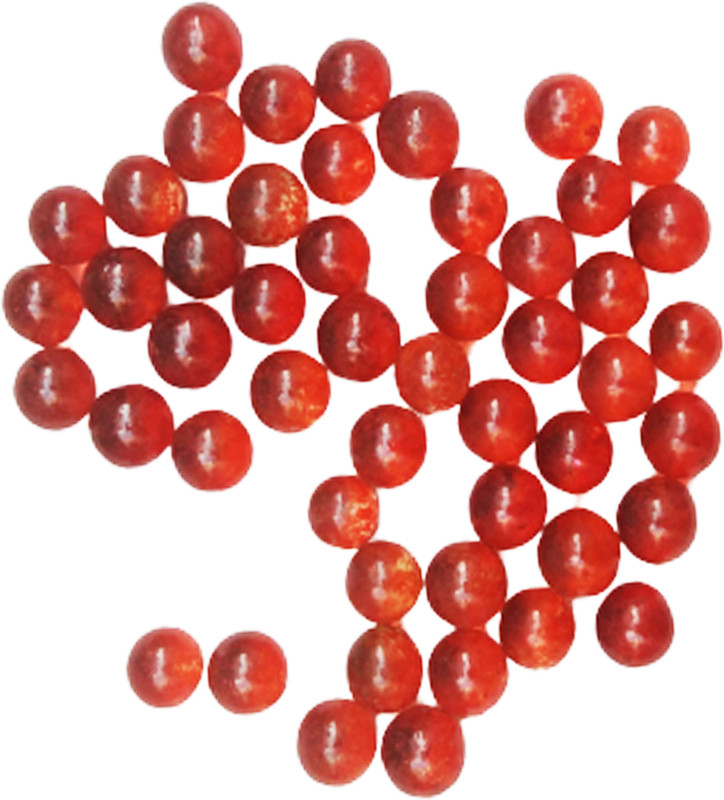 Ds Company Plane Orange Colour Kanche 50 Piece Marble Glass Ball Goli in Outdoor Toy(Orange)