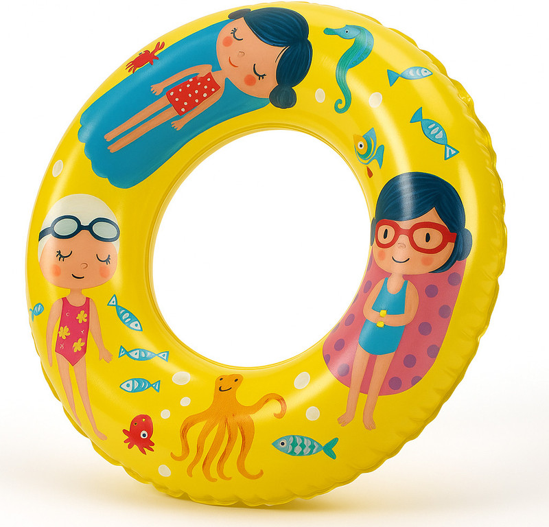 SHREEJI GIFT Swimming Ring for Adults – Tier Swim Tube for Age 9+ | Durable Inflatable Swimming Tube & Swim Ring for Adult Pool Fun (91 cm) Swim Floatation Belt
