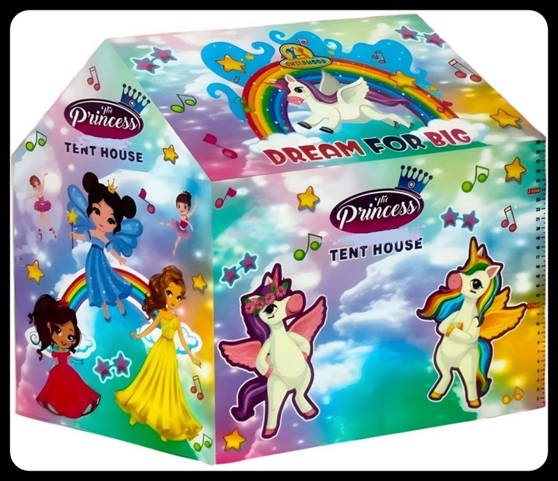 Jayaansh Traders Frozen Jumbo Size Tent House For Kids..-A(Multicolor)