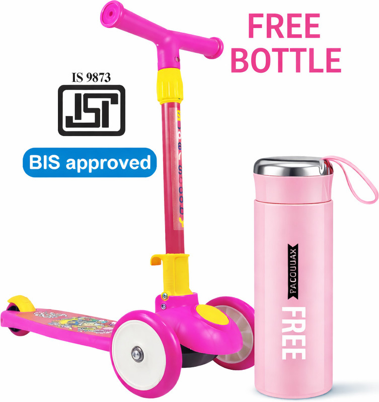 HanuRam DUNIYA NON LED 09 SCOOTER with free bottle(Pink)