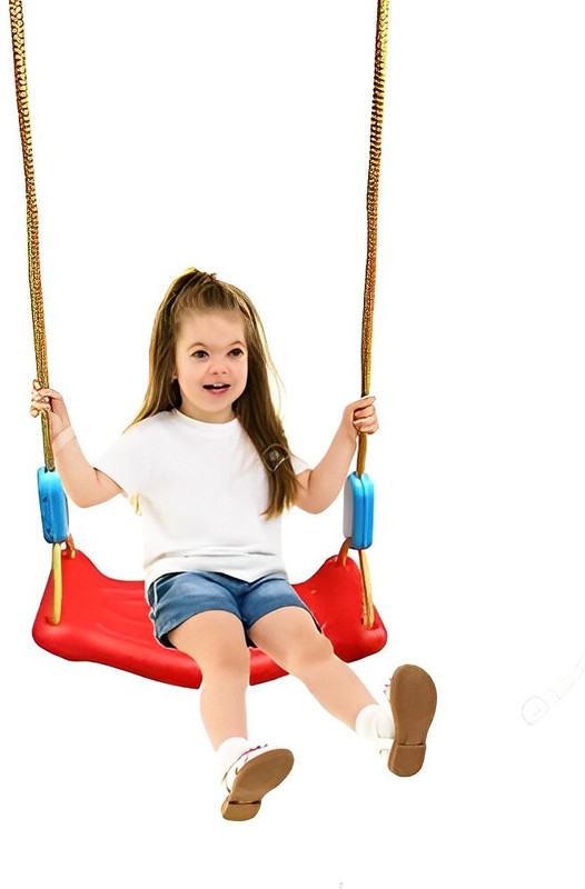 Synlark Rider Swing for kids with Adjustable Height Age 3+ Bear Upto 80 Kg Multicolor(Multicolor)