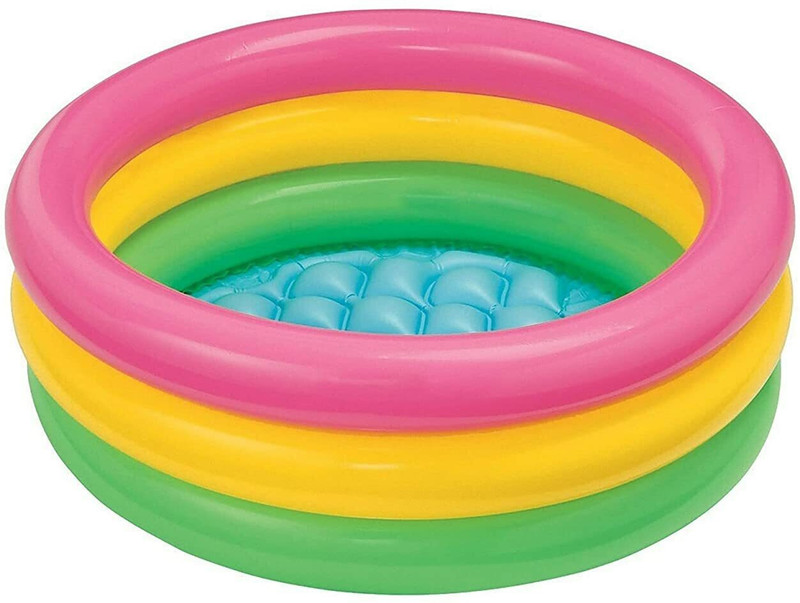 HouseOfCommon 2 Feet Bath Tub , Swimming Pool For Kids & Babies Playing in summer(Multicolor)
