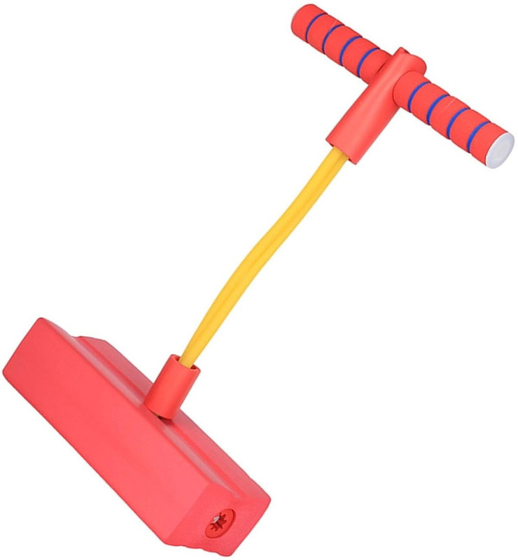 Shopeleven Pogo Stick Toys for Boys Girls, Foam Pogo Jumper for Kids Gifts Outdoor Toys(Red, Yellow)
