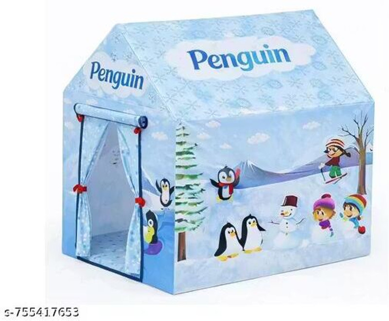 TOOBIL PENGUIN THEM KIDS PLAY TENT HOUSE(Multicolor)