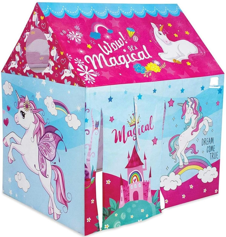 Eligent Enterprise Tent House for Kids Police Station Play Tent House toys for boys and girls(Big)(Multicolor)