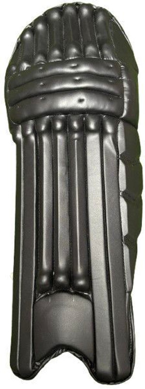 SIS Cricket Batting Pads Leg Guards BLACK Boys (32 - 35 cm) Batting Pad(Black, Compact For right Handed Batsman, LEATHER BALL)