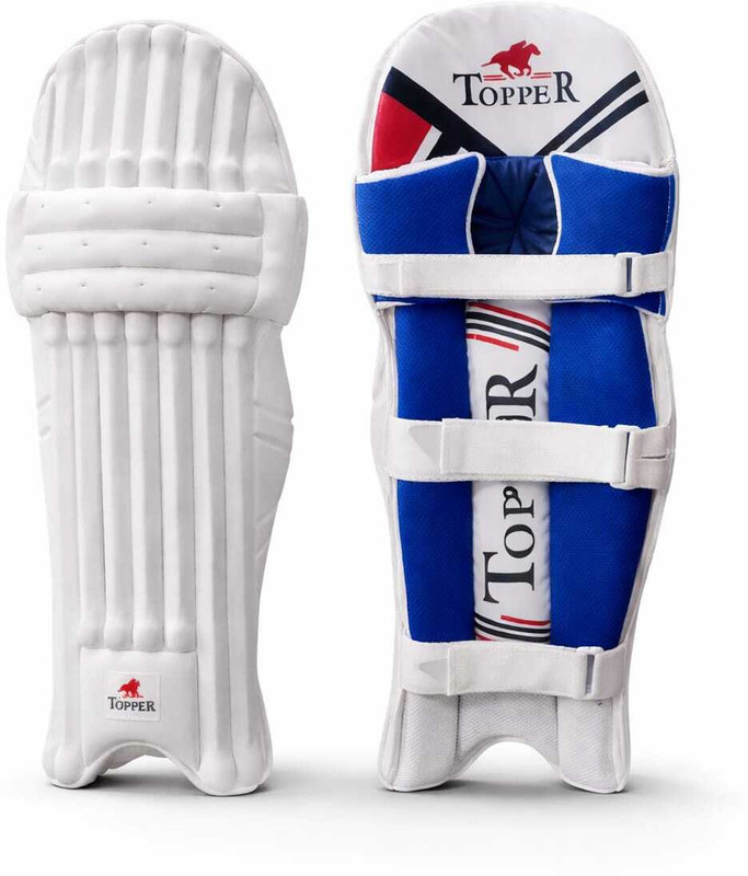NLW Topper Pro Batting Pads Boys (32 - 35 cm) Batting Pad(White, Men)
