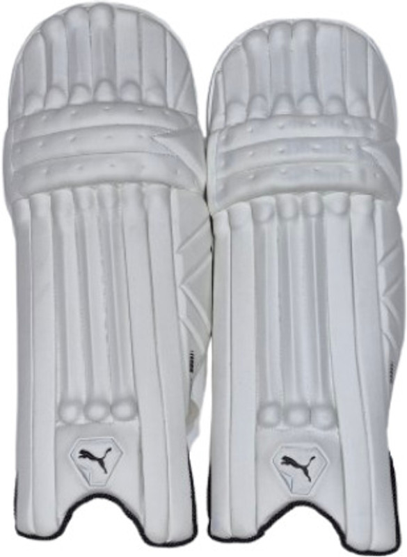 PUMA MAGNIFY - (18+)- RH Men's (39 - 43 cm) Batting Pad(White, Right Hand Batsman)