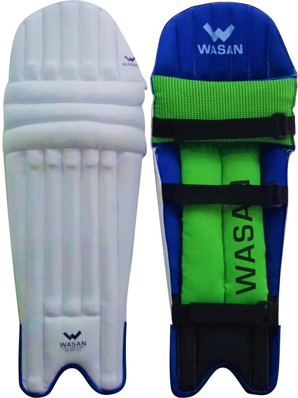 Wasan Cricket Batting Legguard Pads, Size Small Boy (7-10 Years) Small Boys (30 -32 cm) Batting Pad(White, Right Hand)