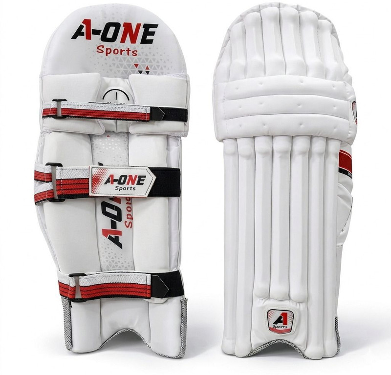 S6 SPORTS Test Opener Batting Pad Idol For Mens Men's (39 - 43 cm) Batting Pad(White, Mens)
