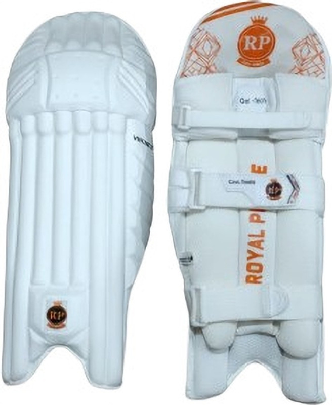 RoyalPrince RP 500 Men's (39 - 43 cm) Batting Pad(White, Right Hand)