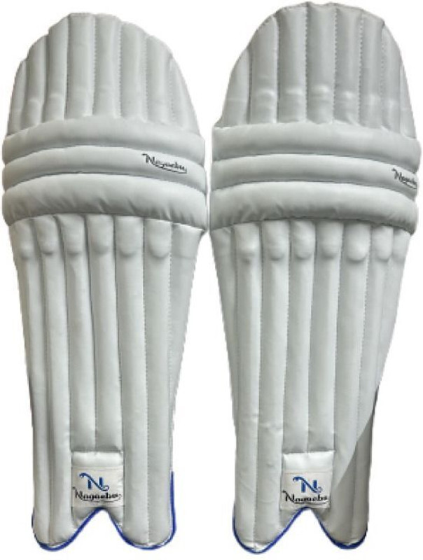 Nagaebu CRICKET BATTING PAD Boys (32 - 35 cm) Batting Pad(White, BOYS)
