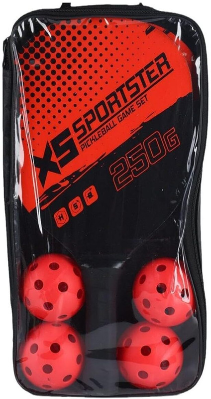 Perfect Pricee Pickleball Paddles Set Pickleball Rackets Set with 4 Pickleballs Balls Hand Paddles(Multicolor)
