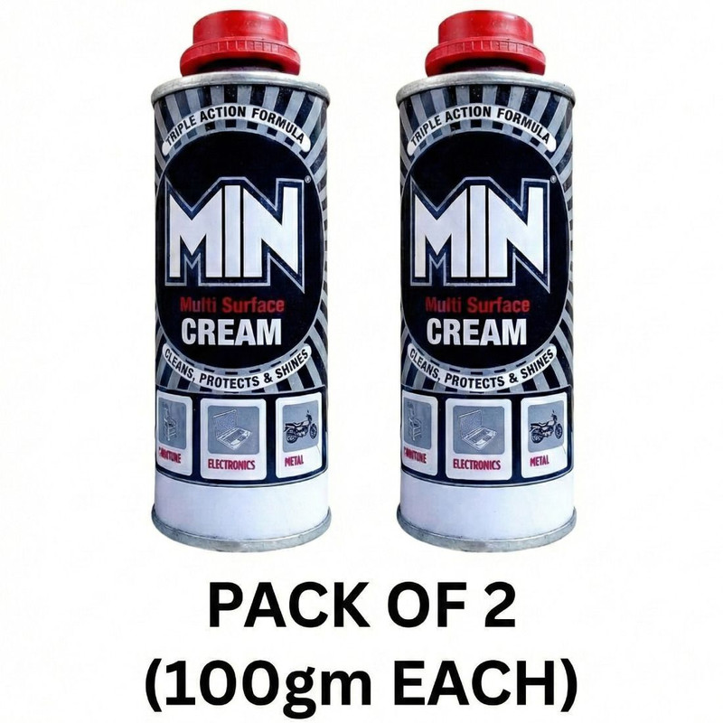 Gilhot Multi-Surface Cleaner Min Cream-100gm Pack of 2 | For Mobile, TV & Laptop Screen Cleaning & Shining | Automated Linear Sprayer(Multicolor)