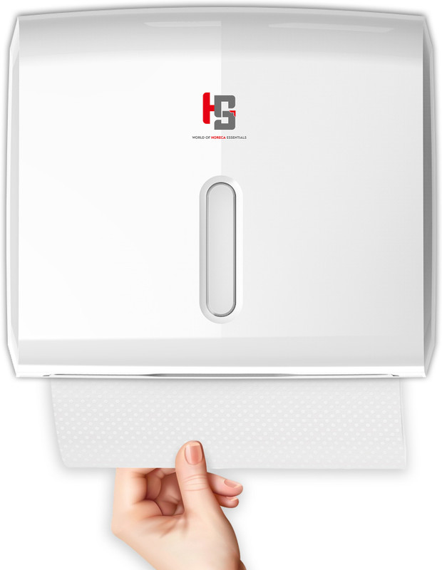 HS WORLD Mini Multifunction Paper Dispenser, Ideal for M & Z Paper Type Paper Dispenser