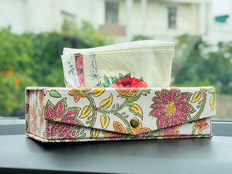 ideal star exports ISEPPRHLDR01 Vehicle Tissue Dispenser(Pink)