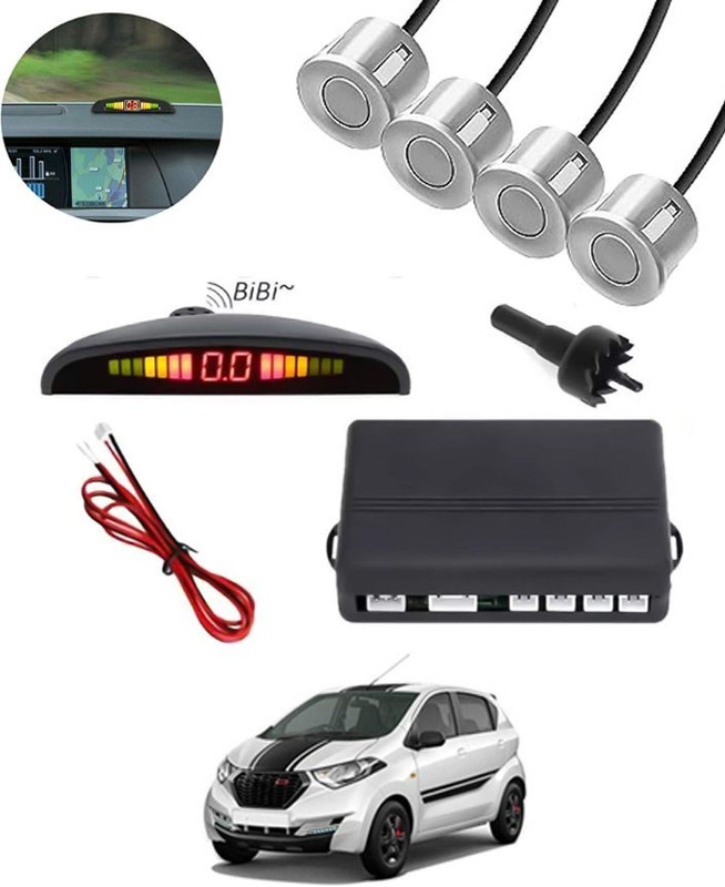 Aarsh Biker New-P_Universal 4 Silver Reverse Parking Sensor-AF25N566 New-P_Universal 4 Silver Reverse Parking Sensor-AF25N566 Parking Sensor(Ultrasonic Systems)