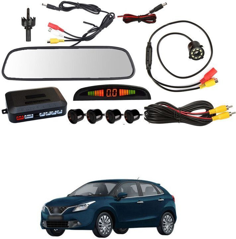 GONAMA LCD 4.3 Screen 4pc Car Parking Sensor Monitor Kit With Reverse Camera Sg162 LCD 4.3 Screen 4pc Car Parking Sensor Monitor Kit With Reverse Camera Sg162 Parking Sensor(Ultrasonic Systems)