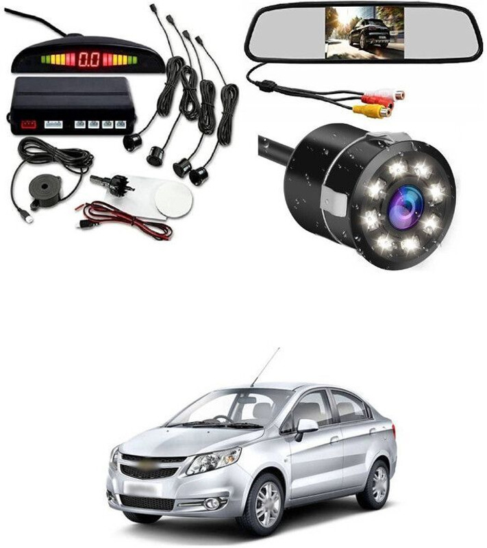 PRTEK JOINTSENSER_K137 Car Monitor with Reverse Parking Camera and Sensor For Sa-il Parking Sensor(Ultrasonic Systems)