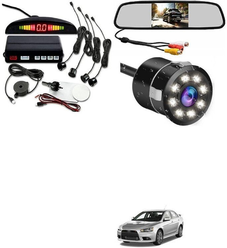 MOTOROYS Car Monitor with Reverse Parking Camera and Sensor For Dus-ter Car Monitor with Reverse Parking Camera and Sensor For Dus-ter Parking Sensor(Ultrasonic Systems)