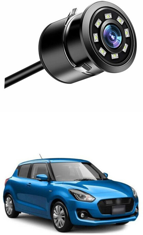 PRTEK CAR PARKING CAMERA FOR Swift LED 8 Car Rear View Reverse Parking Camera with HD Waterproof 170 Degree _R_084 Parking Sensor(Electromagnetic Systems)
