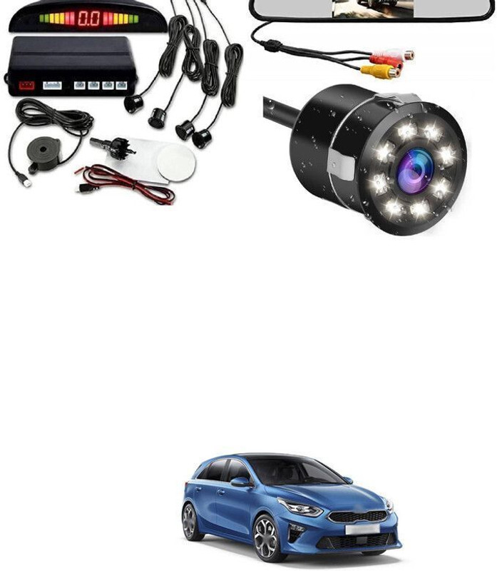 PRTEK JOINTSENSER_K127 Car Monitor with Reverse Parking Camera and Sensor For Ce-dia Parking Sensor(Ultrasonic Systems)