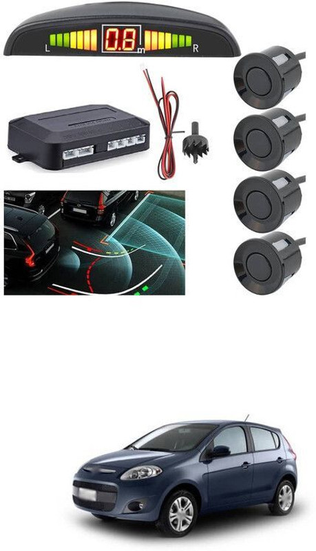 GONAMA Car Reverse Parking Sensor with LED Display Parking Sensor For Pa-lio Car Reverse Parking Sensor with LED Display Parking Sensor For Pa-lio Parking Sensor(Ultrasonic Systems)