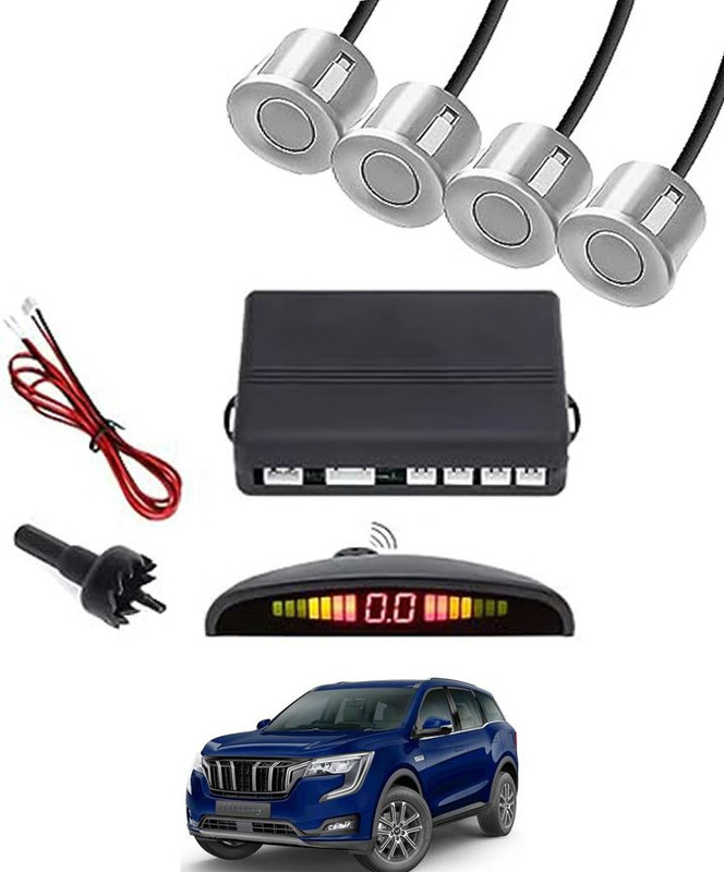 Autofetch Universal 4 Silver Reverse Parking Sensor-AF25A601 Universal 4 Silver Reverse Parking Sensor-AF25A601 Parking Sensor(Ultrasonic Systems)