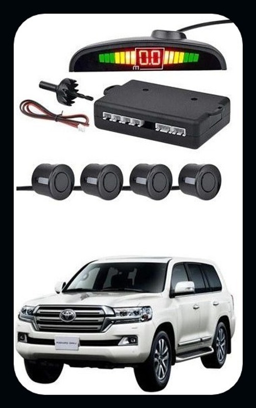 Arsh Store S- 4 Black Reverse Parking Sensor-AP25B295 S- 4 Black Reverse Parking Sensor-AP25B295 Parking Sensor(Ultrasonic Systems)