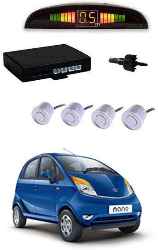 motobridge NEW Universal 4 White Reverse Parking Sensor-AF25N210 NEW Universal 4 White Reverse Parking Sensor-AF25N210 Parking Sensor(Ultrasonic Systems)