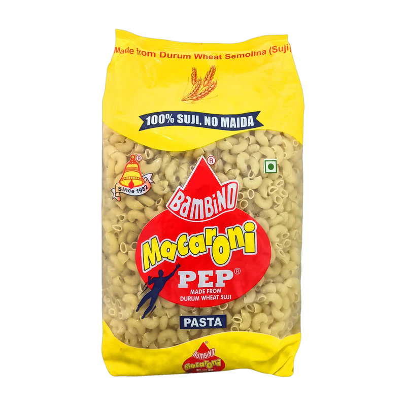 Bambino Pep Elbow Macaroni Pasta(900 g)