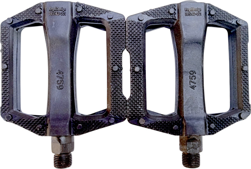 CARBON BIKE Premium Quality MTB Cycle Road Bicycle Flat PVC Pedal(Black)