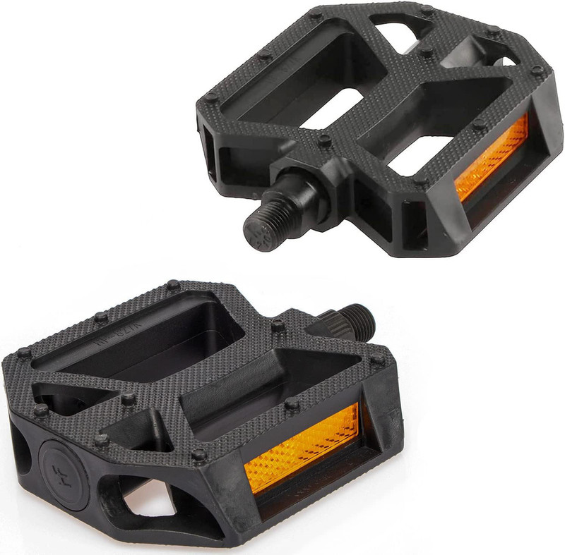 Elston Cycle Pedal Set MTB Mountain Bikes Free Size Ex. Heavy Duty (Black) Pedal Pedal(Black)