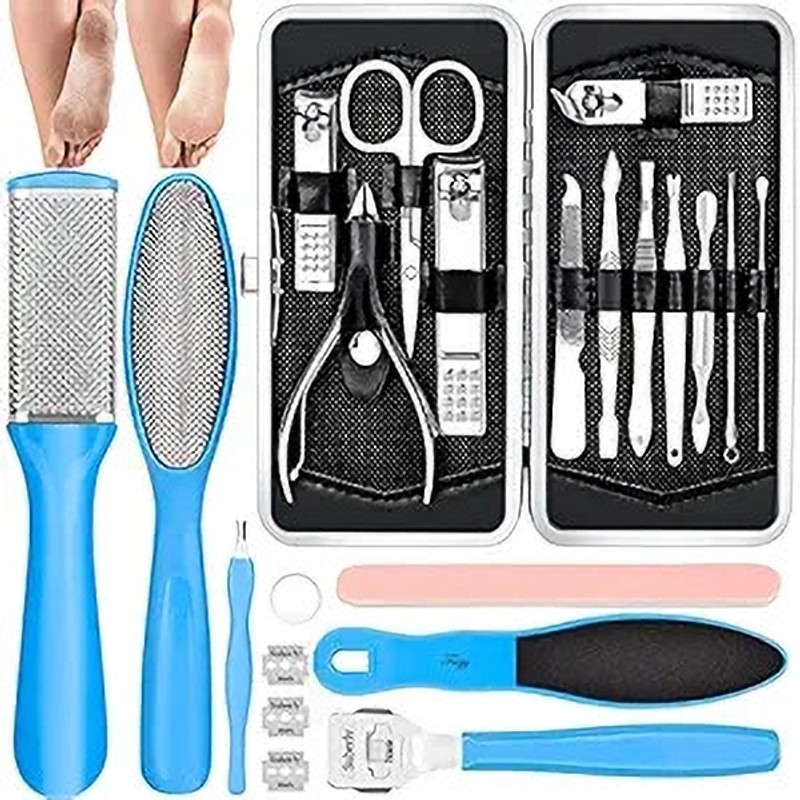 WATELLO MENICURE SET WITH PEDICURE KIT SET OF 24PC(1 ml, Set of 1)