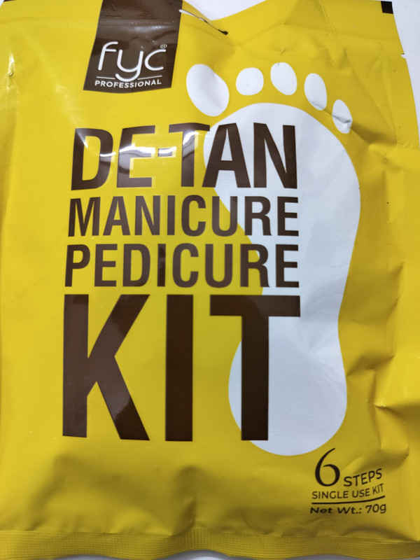 FYC DE-TAN Manicure Pedicure KIT(70 g, Set of 1)