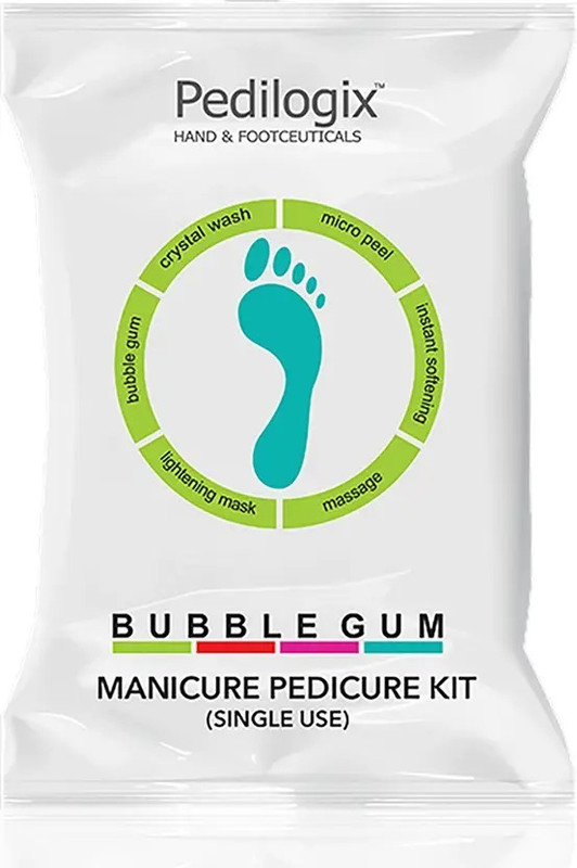 Viva Beauty Pedilogix Bubblegum Pedicure & Manicure Kit For men & Women 57g(57 ml, Set of 1)