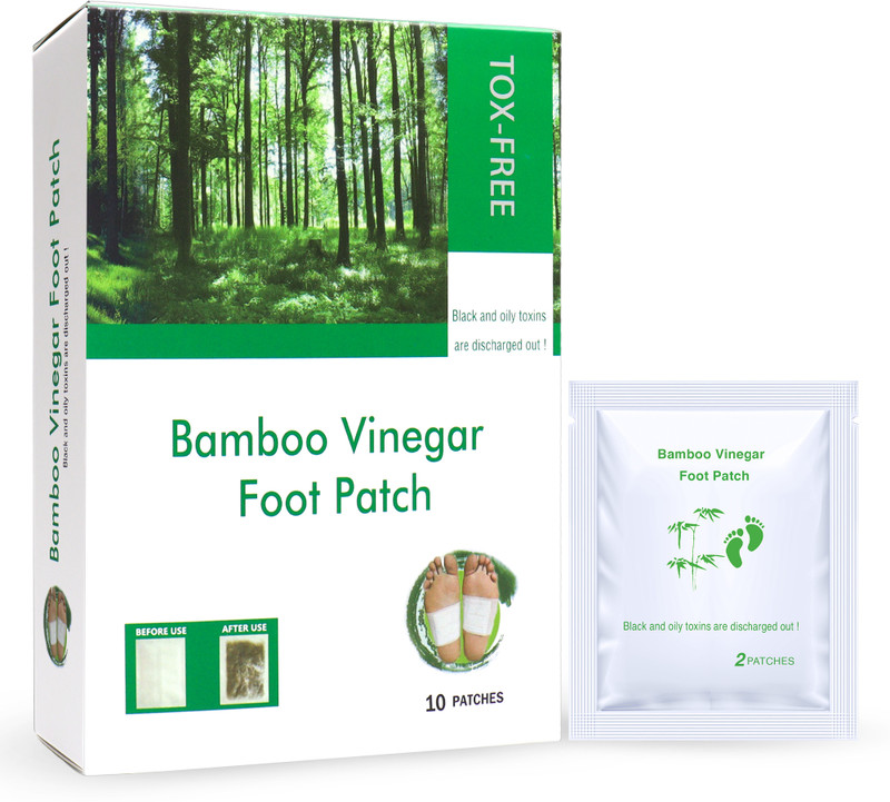 Abelia Detox Foot Patch, Toxin Remover Foot Pad, Pain Relief & Stress Relief Foot Patch(120 g, Set of 10)