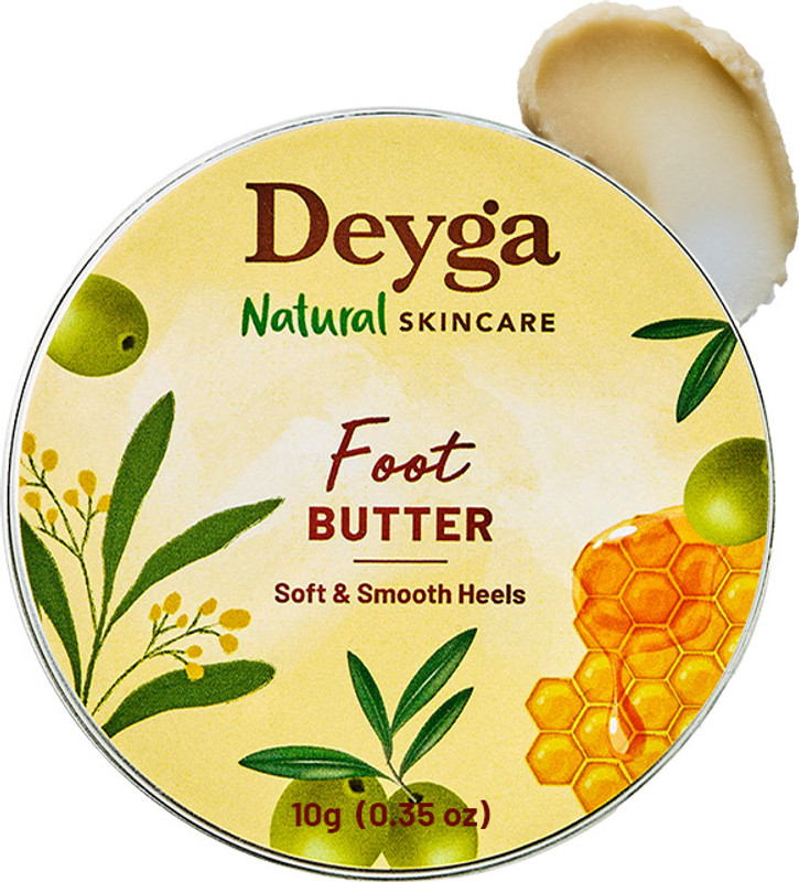 Deyga Foot Butter | Prevents Cracked Heels and Wrinkles | Moisturises the Feet(10 g, Set of 1)