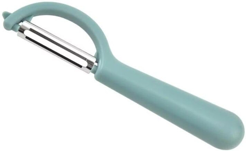 Homevilla Plastic Fruit & Vegetable Peeler with Stainless Steel Blade/Peeler Straight Peeler(Multicolor)
