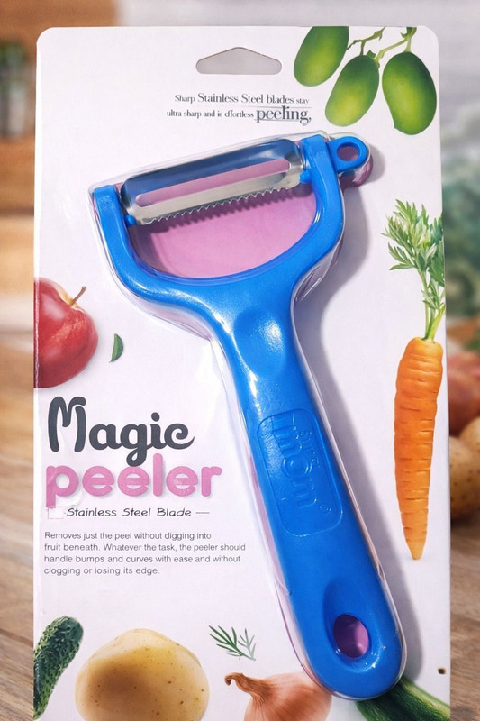 DecorDream SM-VEGE-Peel Y Shaped Peeler(Blue, Pink)