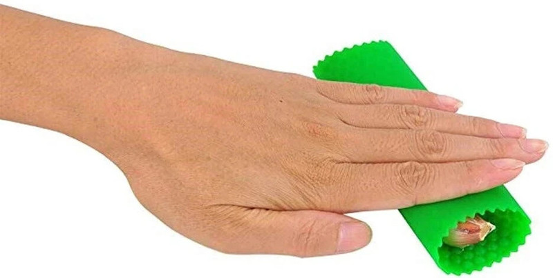 Upkaranwale Garlic Crusher,Garlic Chopper, Ginger Garlic Crusher,Multicolor(Pack Of 2) NA Peeler(Multicolor Pack of 2)