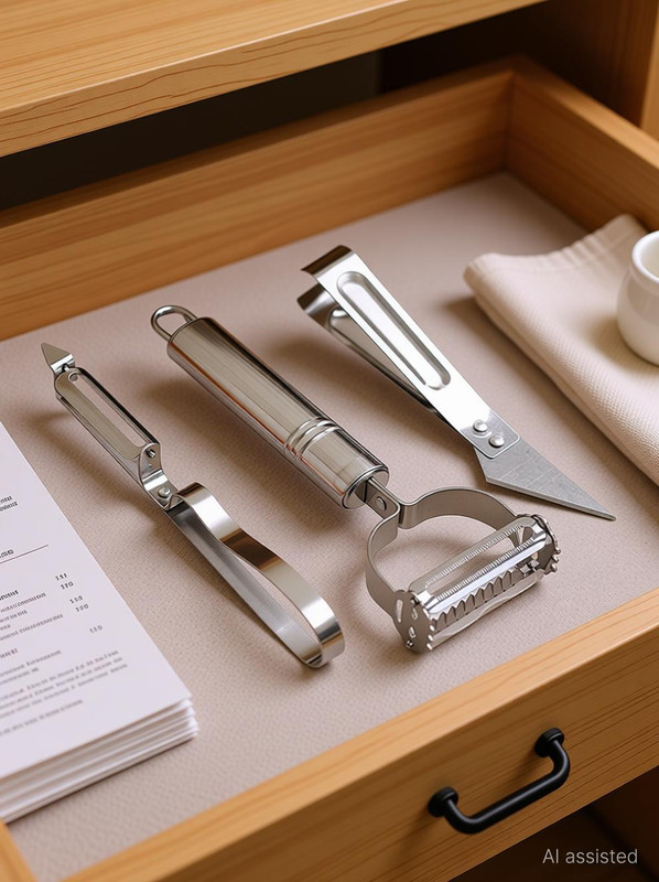 primil Y Shaped Peeler Set(Steel)