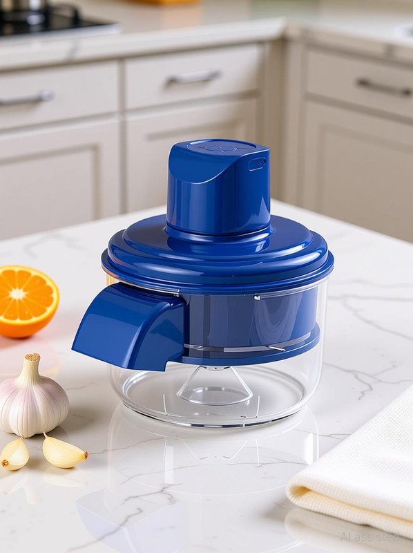 jaykrisna Elite-Peel Automatic Garlic & Fruit Peeler - Blue Series Straight Peeler(Blue)