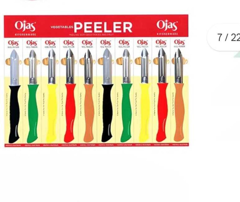 OJHA Straight Peeler(Multicolor Pack of 10)