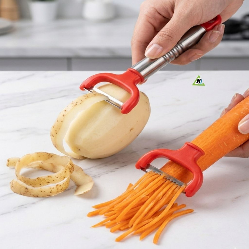Ni product Double julliene Y Shaped Peeler(Steel)
