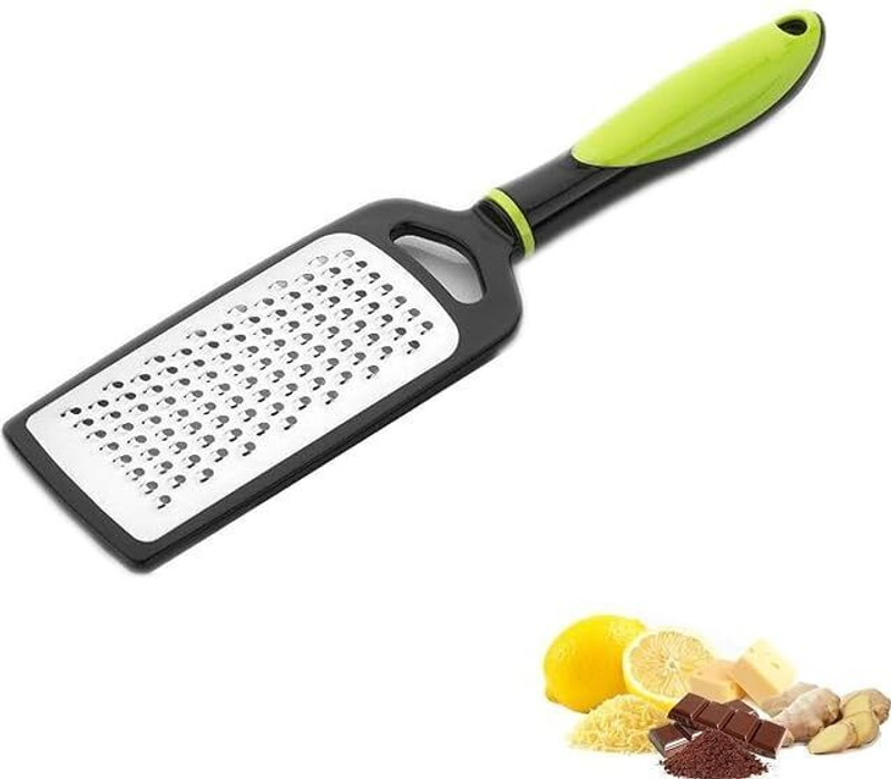 Culinary Crafts Cheese Grater and Vegetable Shredder for Kitchen Stainless Steel Straight Peeler(Green)
