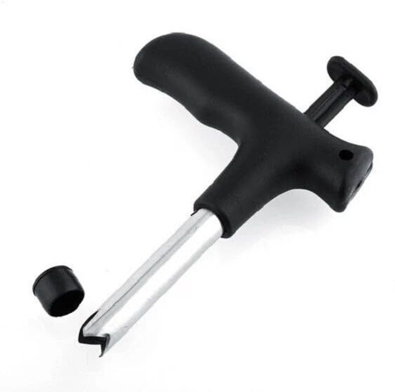 Horizonite QuickDrill EasyPress Stainless Steel Coconut Opener for Fast Clean Water Access NA Peeler(Multicolor)