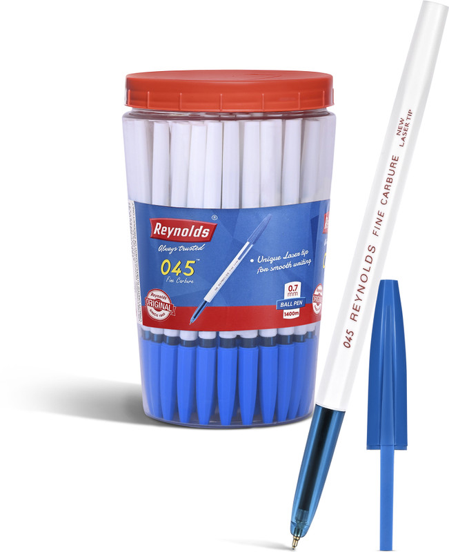 Reynolds 045 Ball Pen(Pack of 60, Ink Color - Blue)